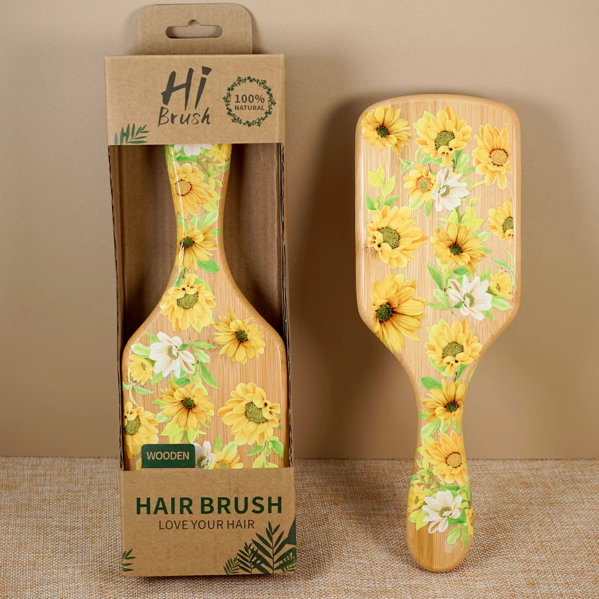 Sunflower Bamboo Air Cushion H - Bamboo Hair Brush recensione e prezzo