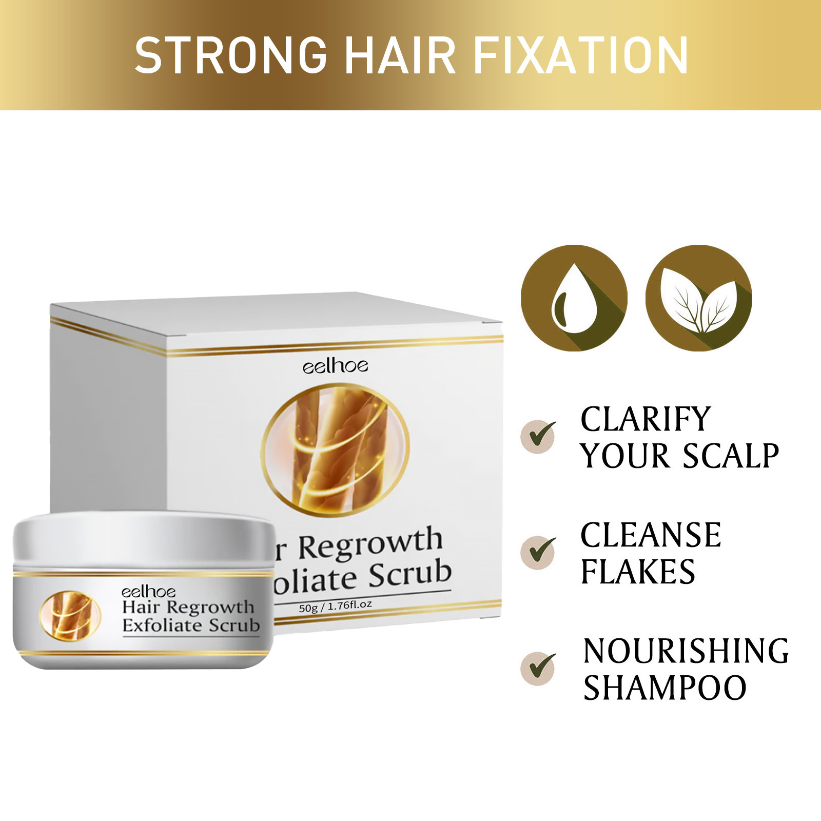 Scalp Scrub Cream Strengthen R - Hair Care Natural Products recensione e prezzo
