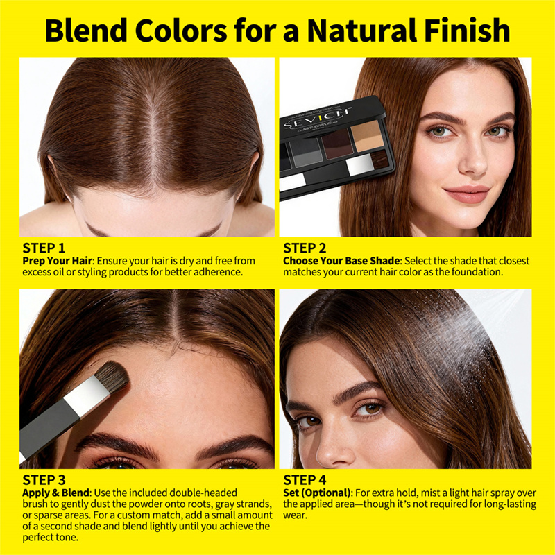 Hair Line Powder Black Root Co - Hair Care Natural Products recensione e prezzo