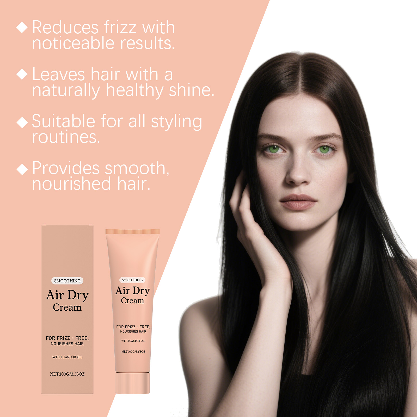 Hair Supple Care Cream Nourish - Hair Care For Curly Dry Hair recensione e prezzo