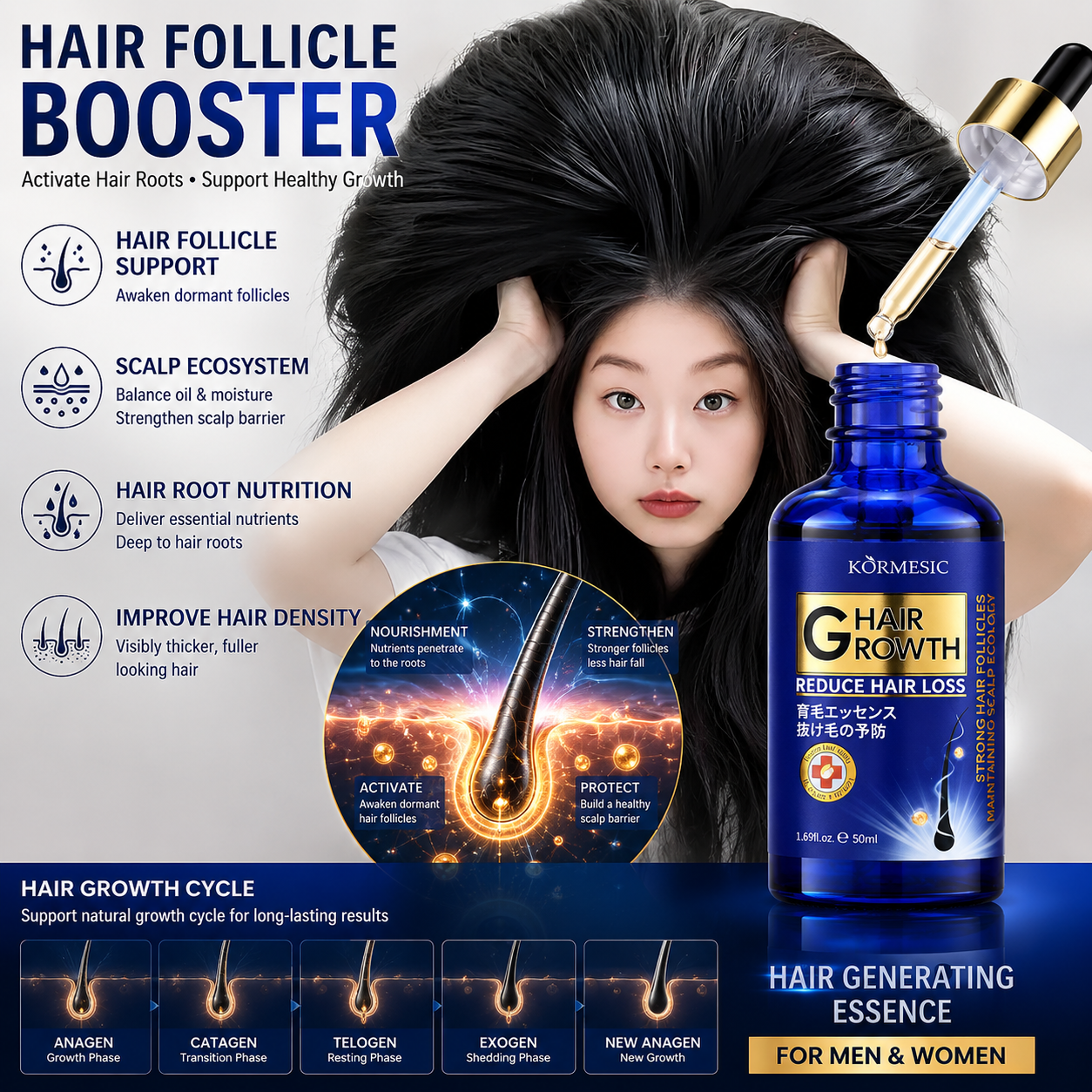 Hair Growth Serum Anti Hair Lo - Hair Care Essence Oil recensione e prezzo