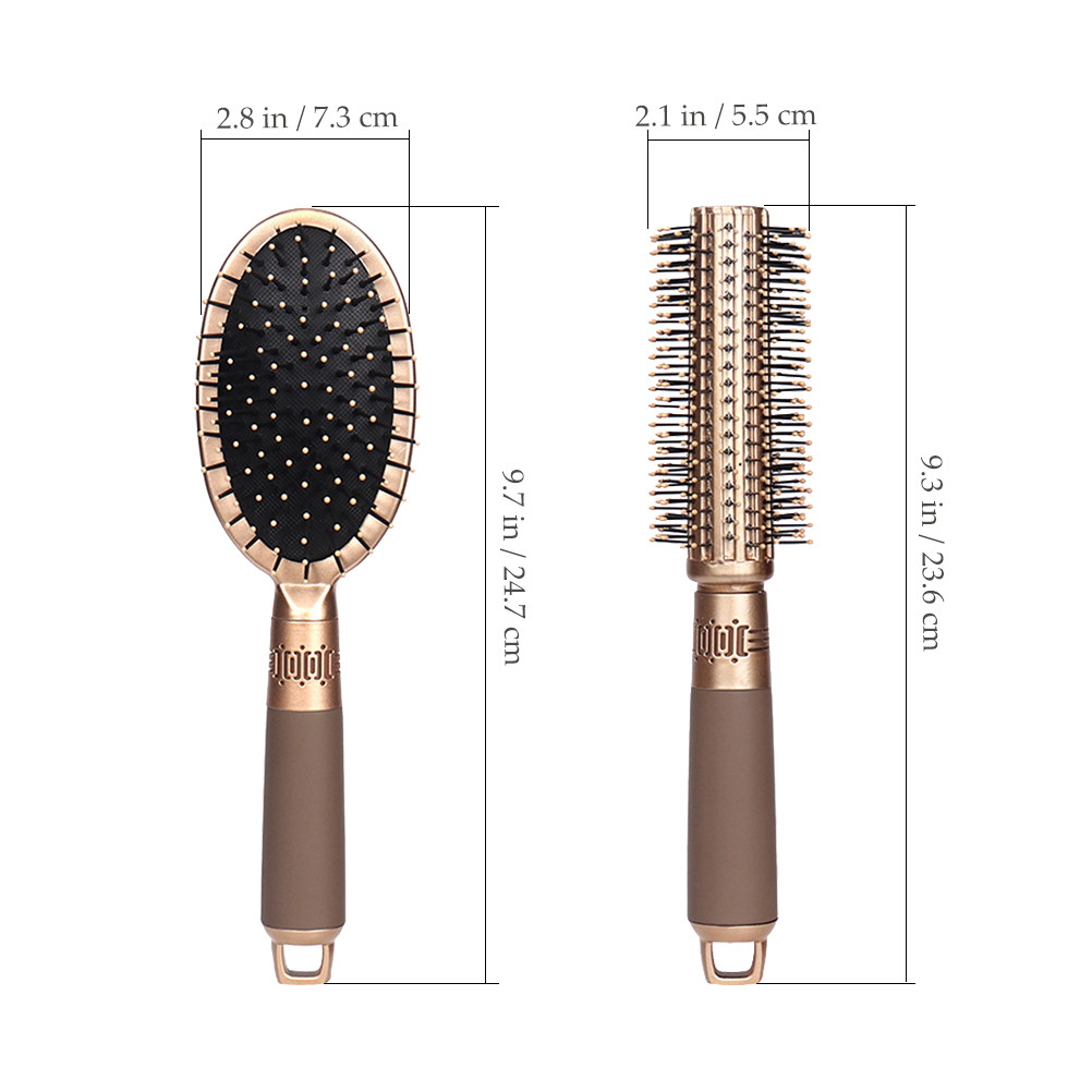 2Pcs Paddle Brush Hair Detangl - Hair Care For Curly Dry Hair recensione e prezzo