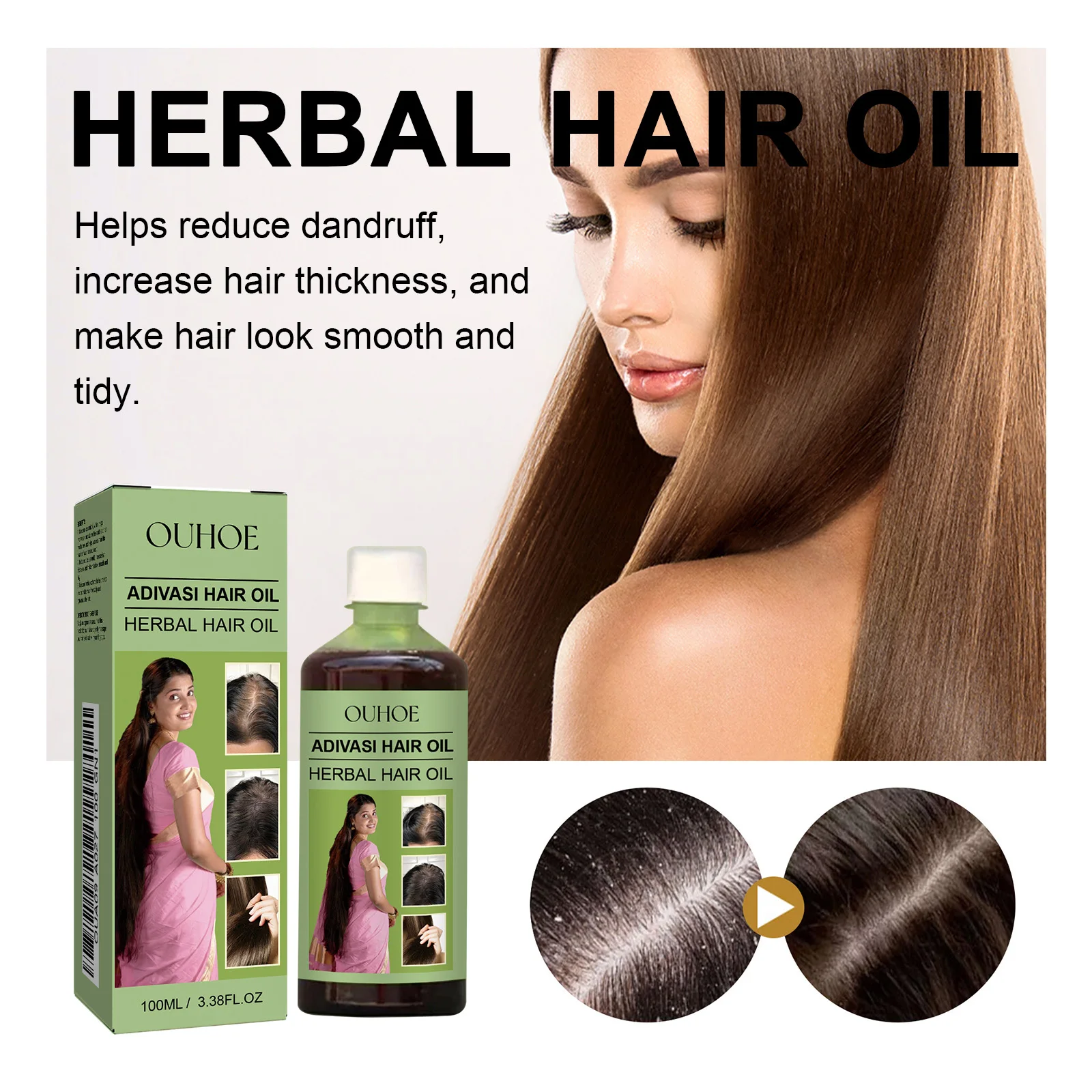 100ml Hair Growth Oil India Ad - Hair Care India recensione e prezzo