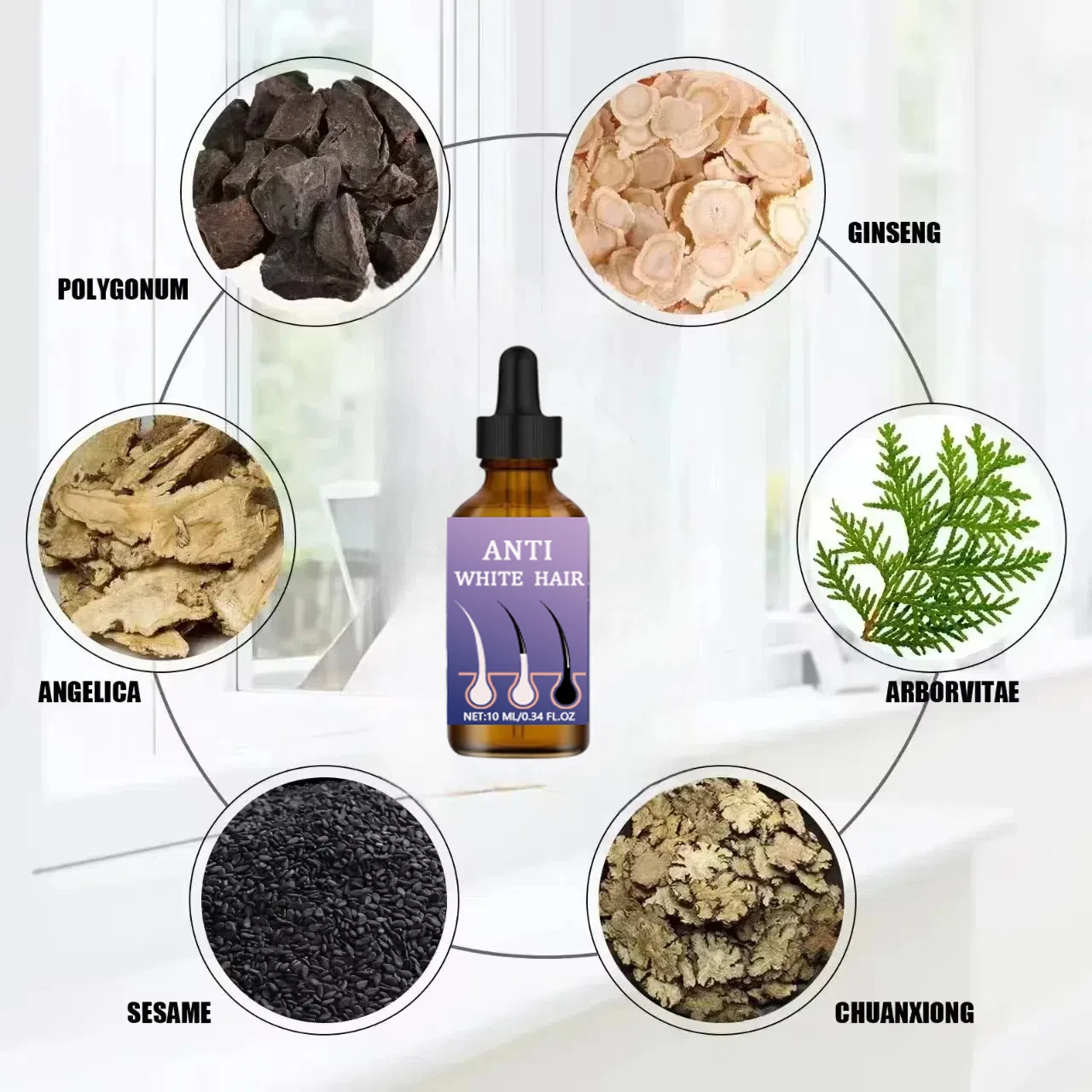 White hair killer, remove gray - Hair Care Natural Products recensione e prezzo
