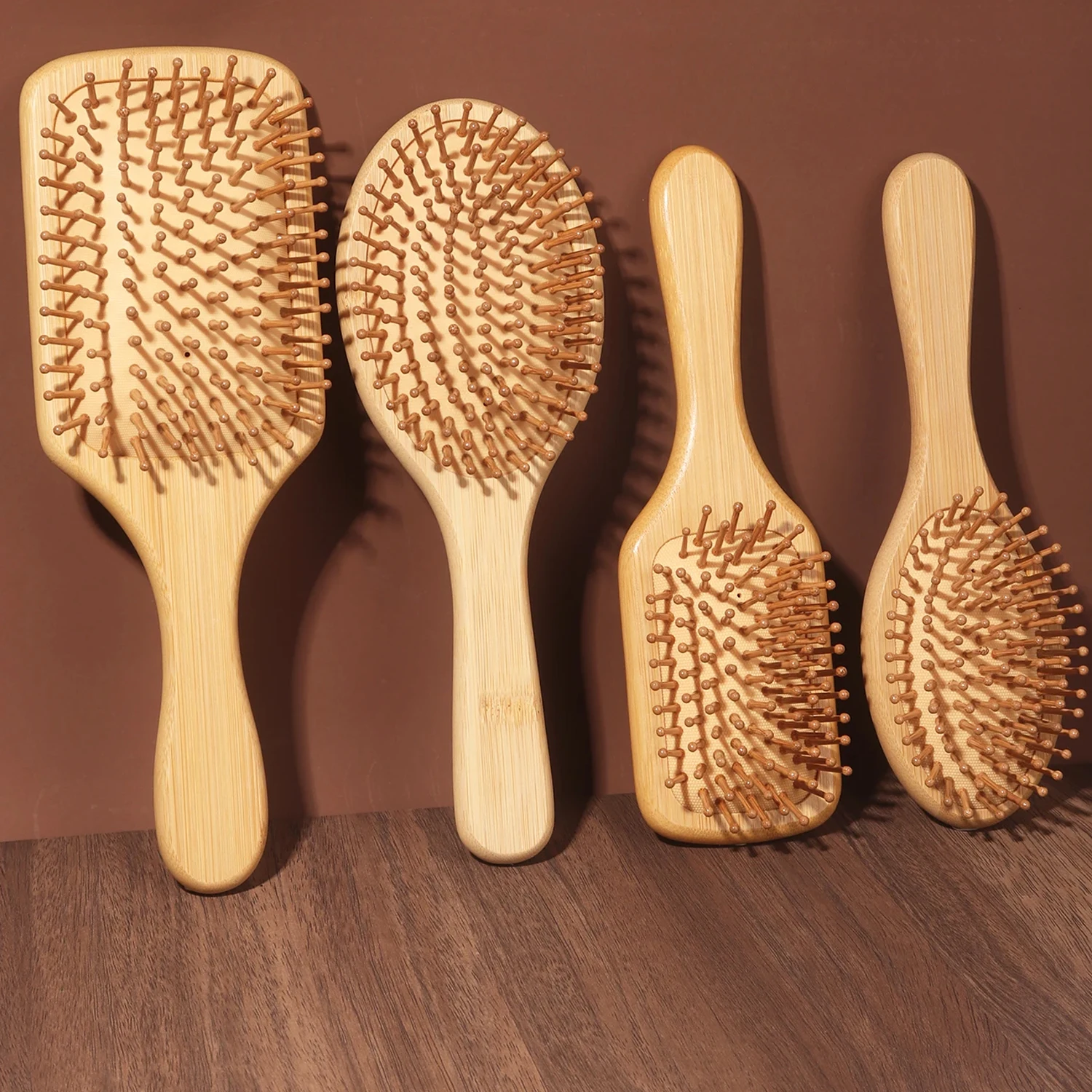 Natural Bamboo Paddle Air Cush - Bamboo Hair Brush recensione e prezzo