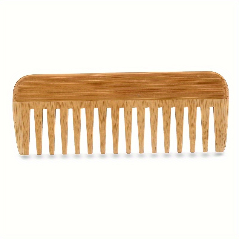 Wide-Tooth Natural Bamboo Wood - Bamboo Hair Brush recensione e prezzo