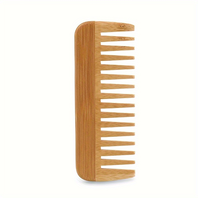 Wide-Tooth Natural Bamboo Wood - Bamboo Hair Brush recensione e prezzo