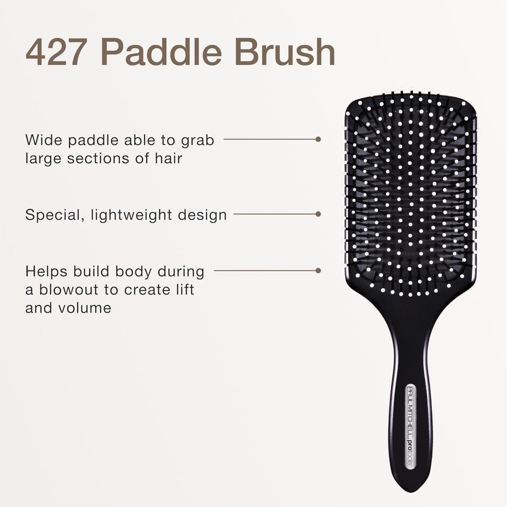 Large Paddle Brush for Blow-Dr - Bamboo Hair Brush recensione e prezzo