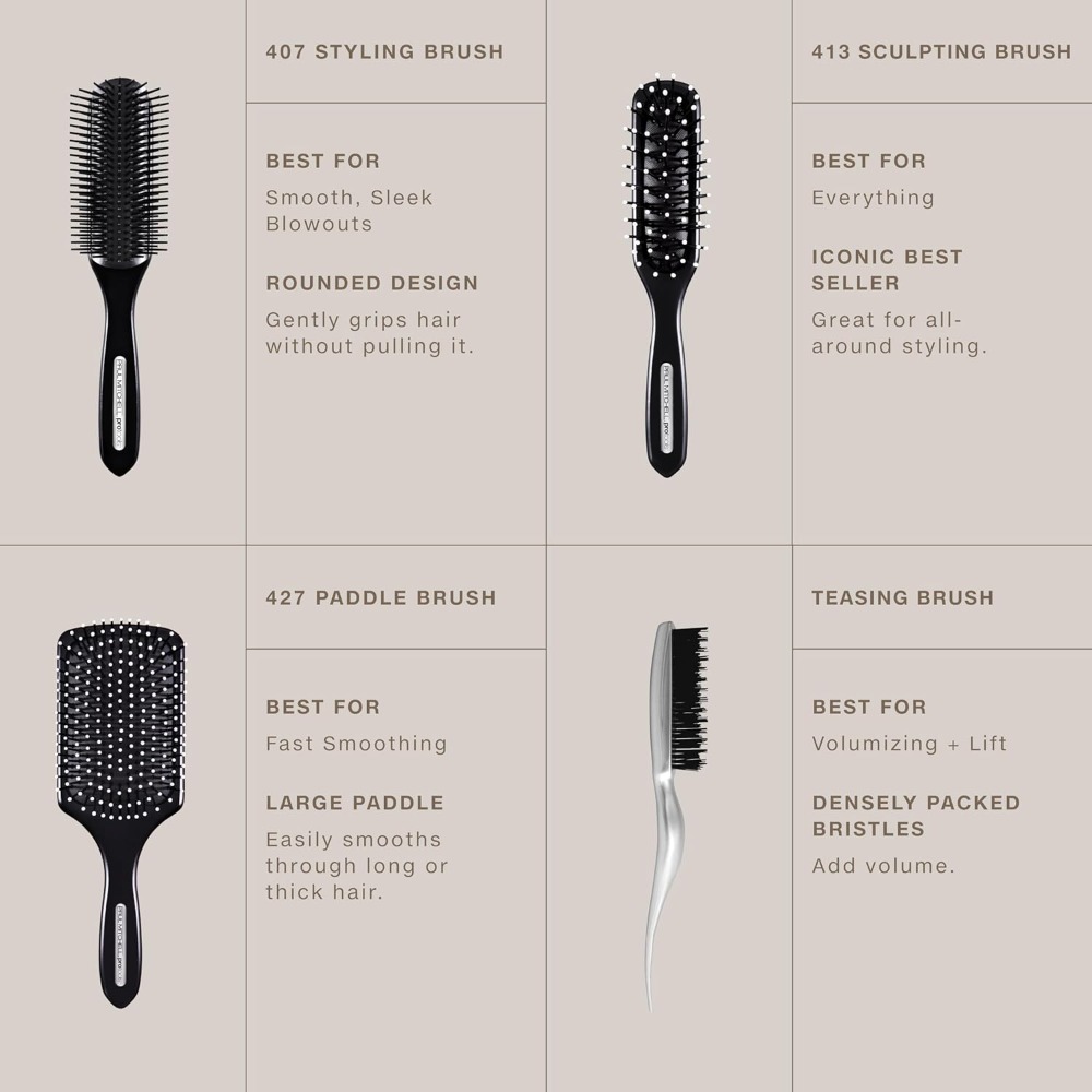 Large Paddle Brush for Blow-Dr - Bamboo Hair Brush recensione e prezzo
