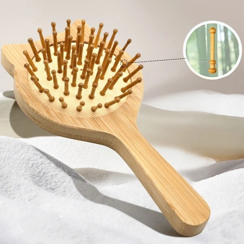 1Pc New Hair Care Wood Comb Pa - Bamboo Hair Brush recensione e prezzo