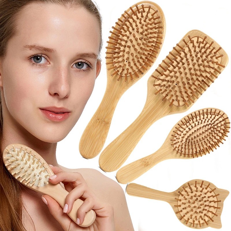 1Pc New Hair Care Wood Comb Pa - Bamboo Hair Brush recensione e prezzo
