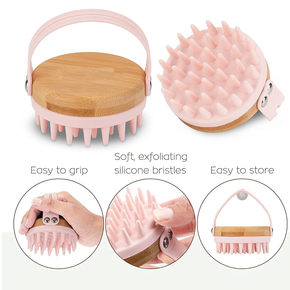 New Scalp Massager Shampoo Bru - Bamboo Hair Brush recensione e prezzo