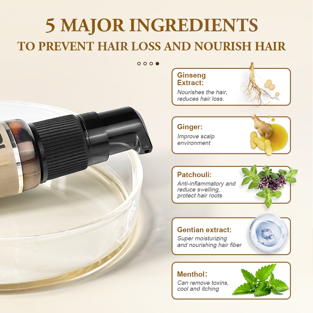 PURC Hair Growth Oil Ginger &  - Hair Care Essence Oil recensione e prezzo