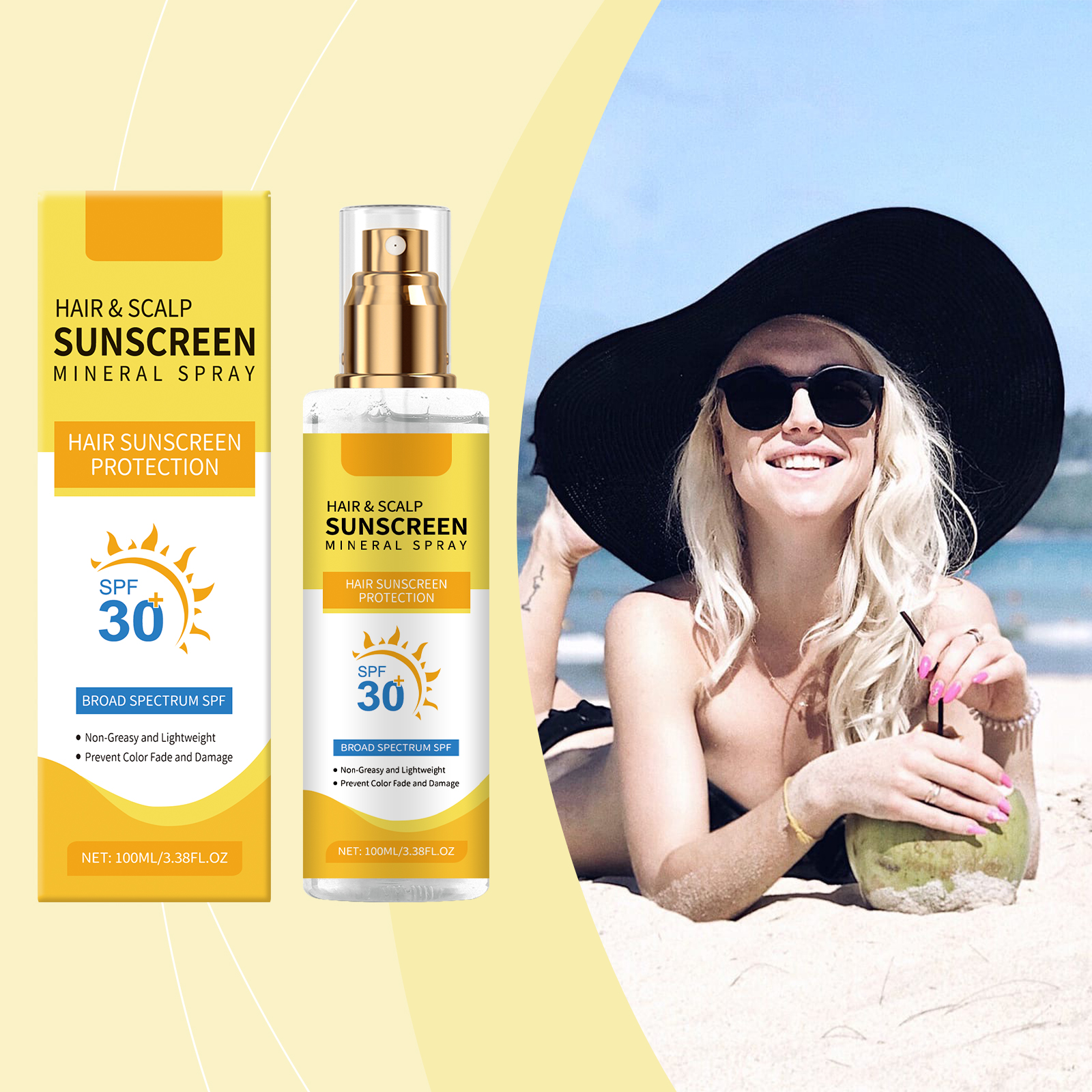 Ginger Root Scalp Sunscreen Sp - Hair Care China recensione e prezzo