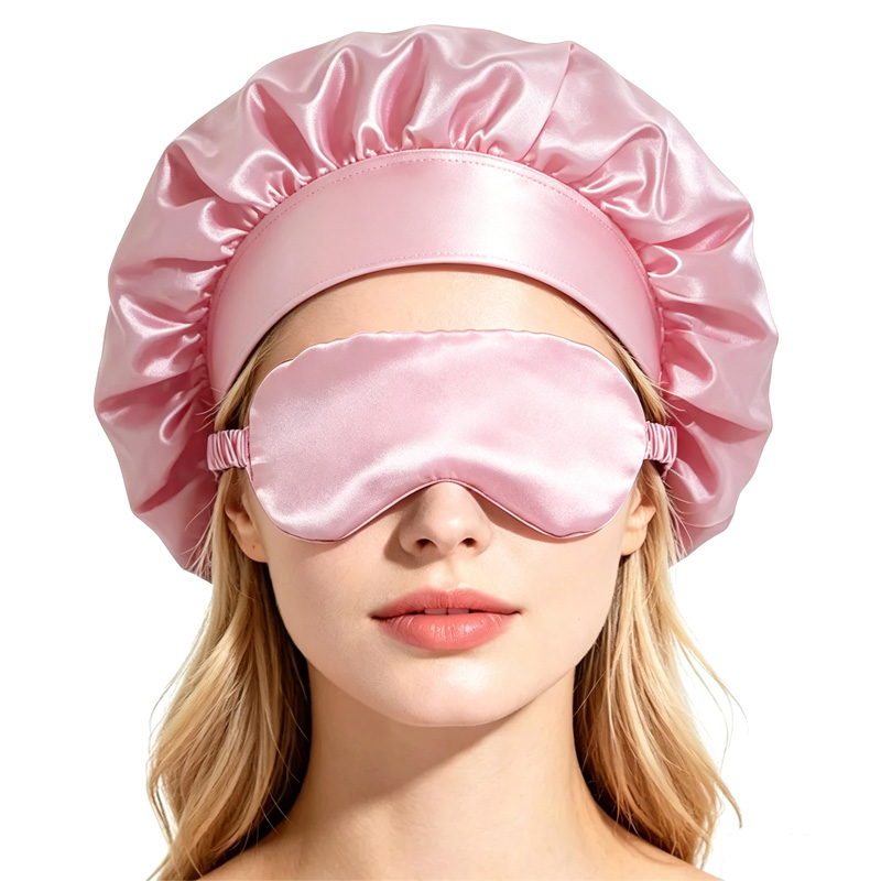  Satin Bonnet Sleep Eye Mask  - Hair Care Hair Mask recensione e prezzo