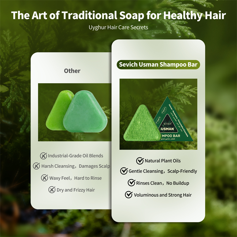 Natural Hair Growth Set Usman  - Hair Care Natural Products recensione e prezzo