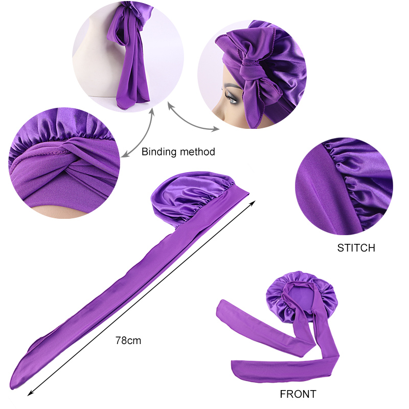 New Satin Sleeping Cap For Wom - Hair Care China recensione e prezzo