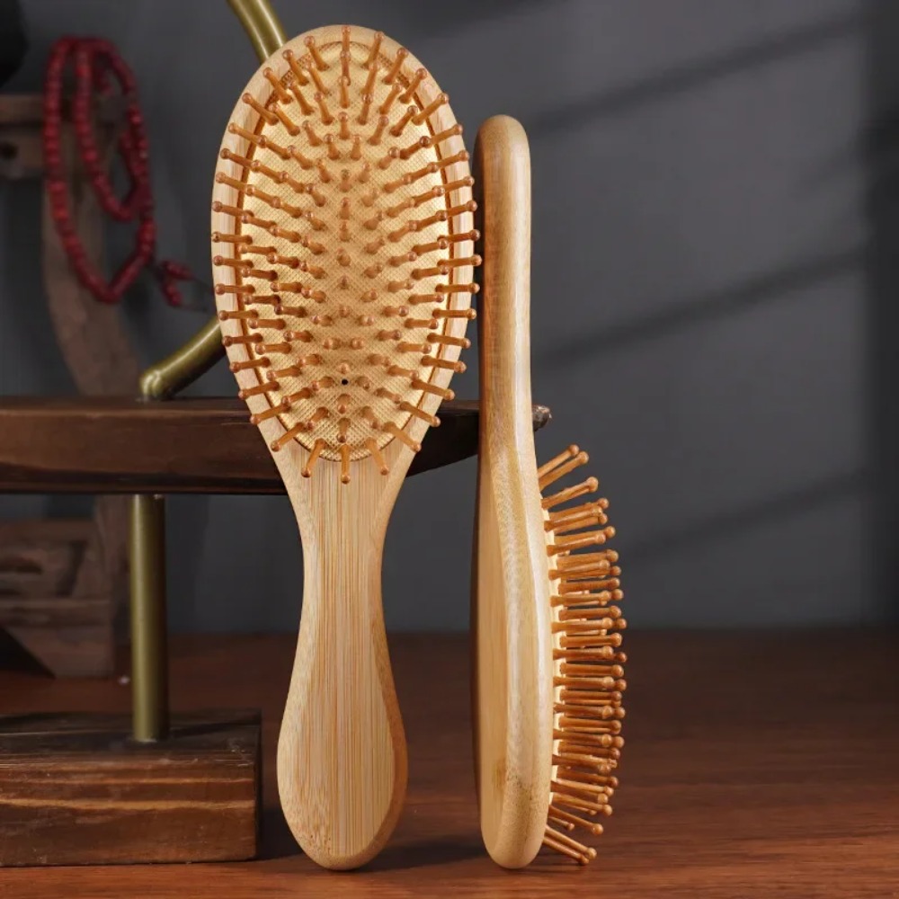 Combs Bamboo Air Cushion Massa - Bamboo Hair Brush recensione e prezzo