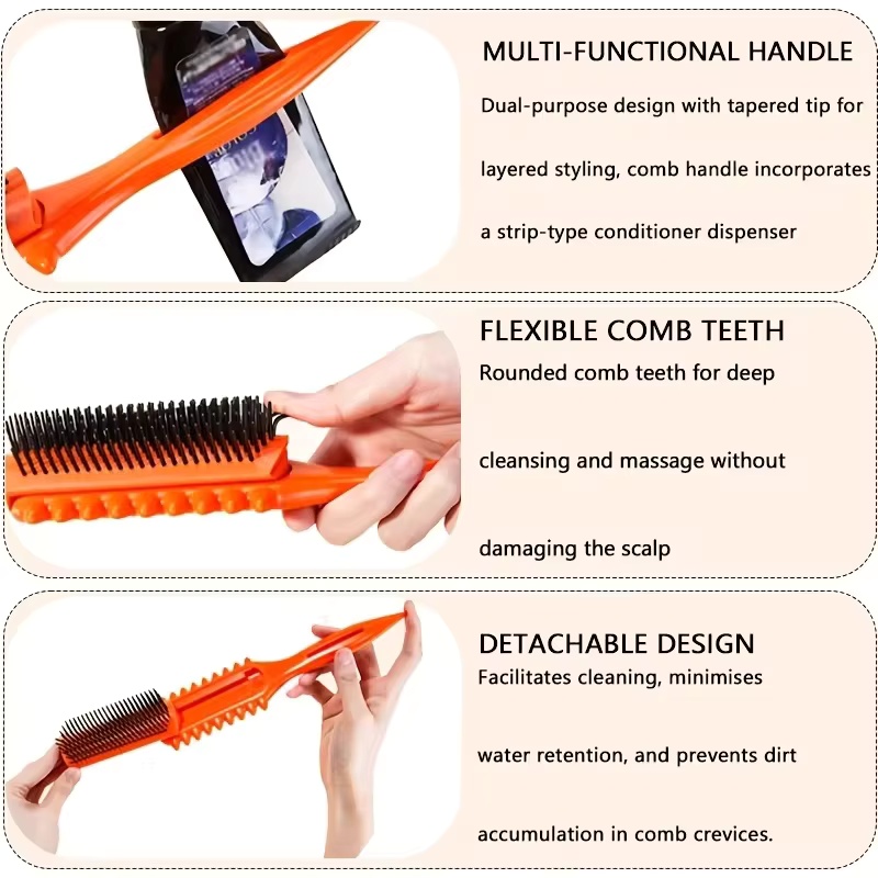 2PCS Hair Care Set Detangling  - Hair Care For Curly Dry Hair recensione e prezzo
