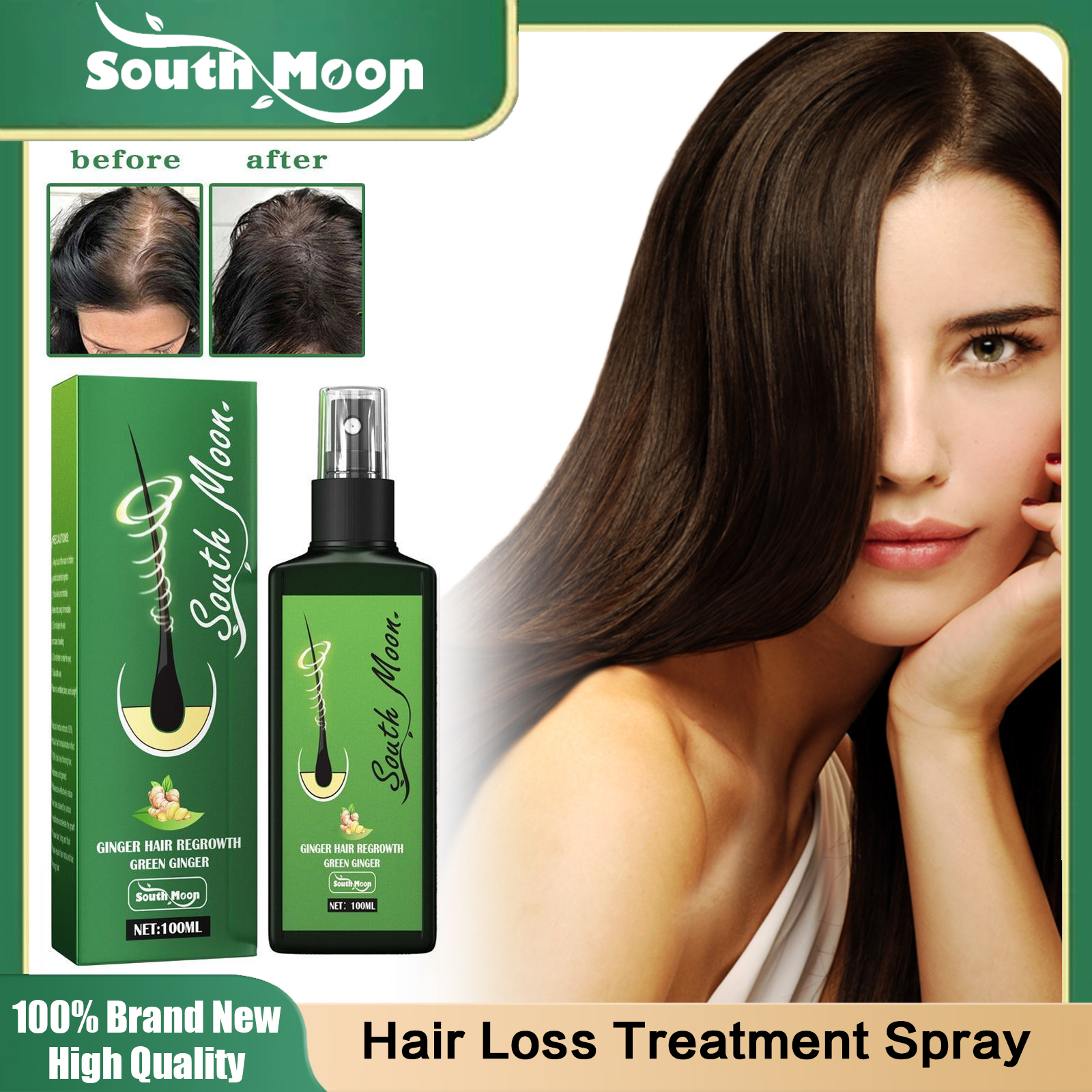 South Moon Ginger Hair Growth  - Hair Care Natural Products recensione e prezzo