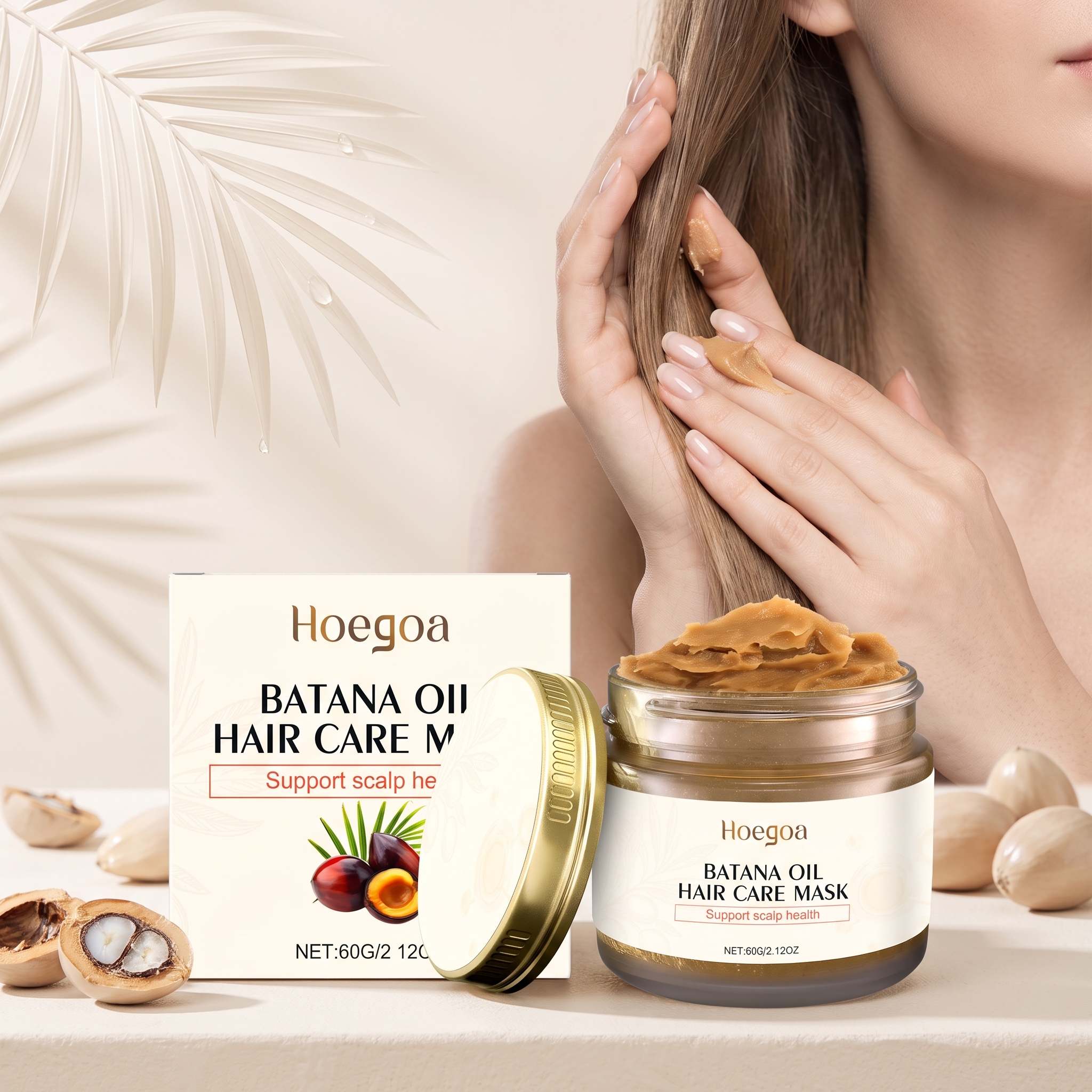 60G Batana Oil Hair Care Mask  - Hair Care Hair Mask recensione e prezzo