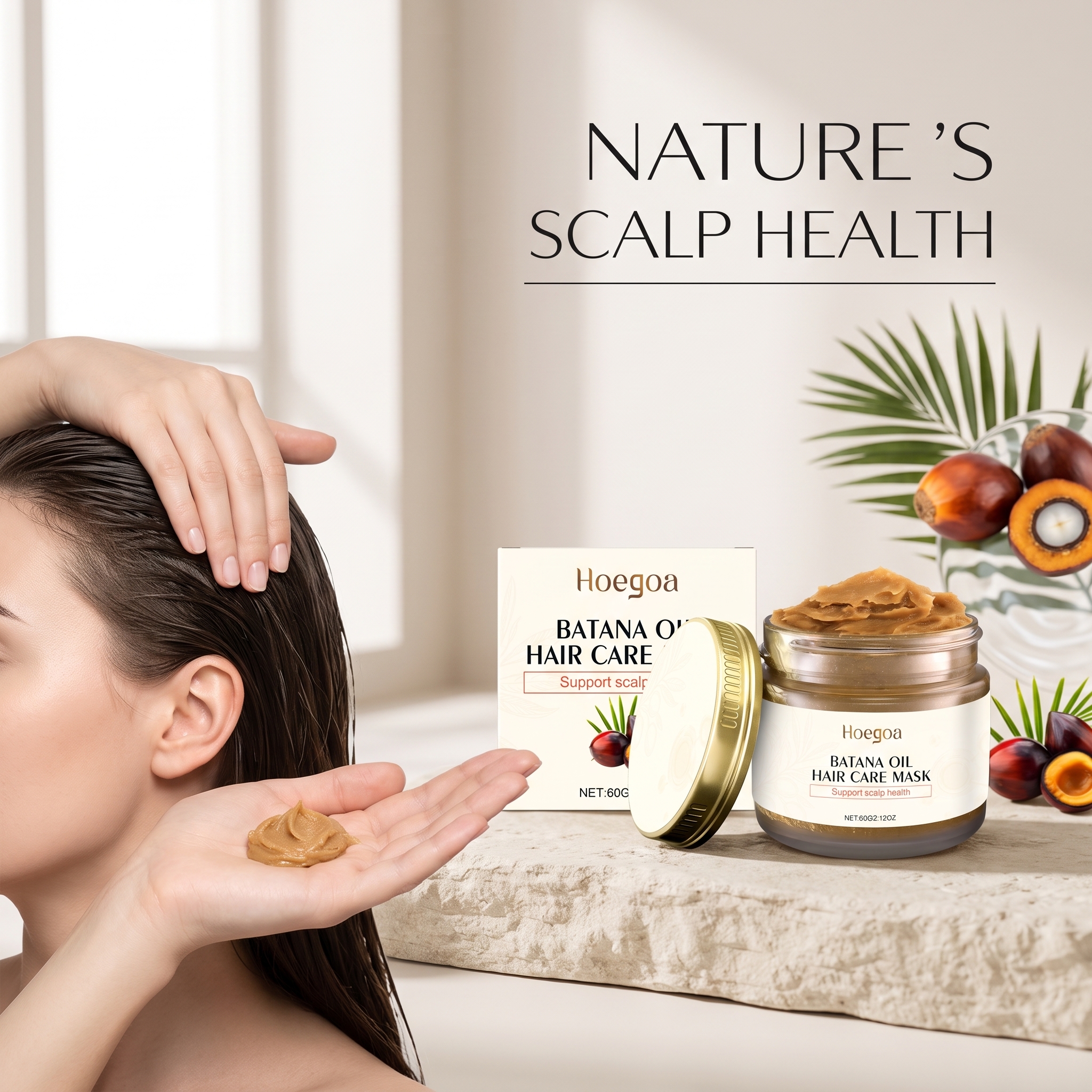 60G Batana Oil Hair Care Mask  - Hair Care Hair Mask recensione e prezzo