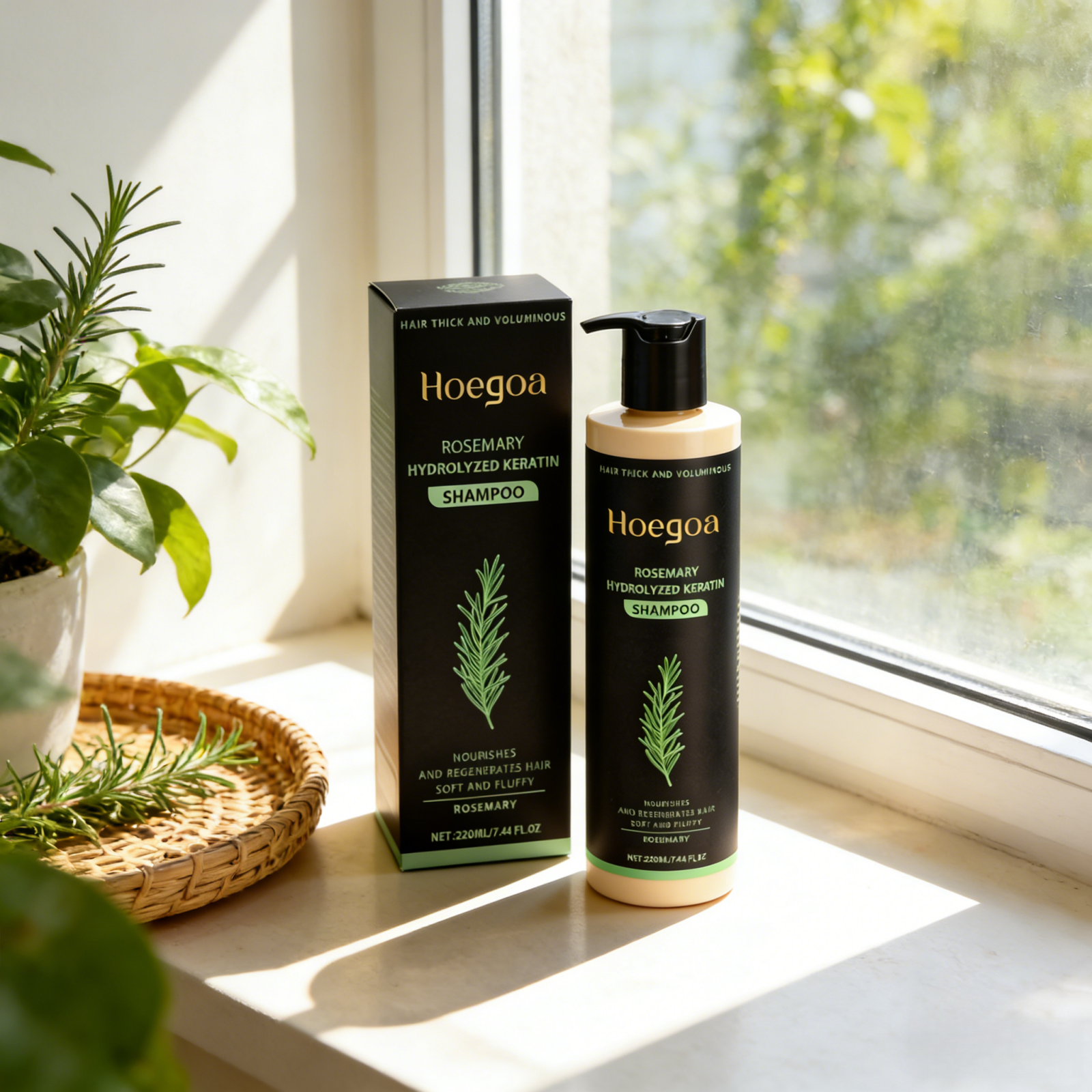 Hoegoa Rosemary Shampoo for Ha - Hair Care Natural Products recensione e prezzo
