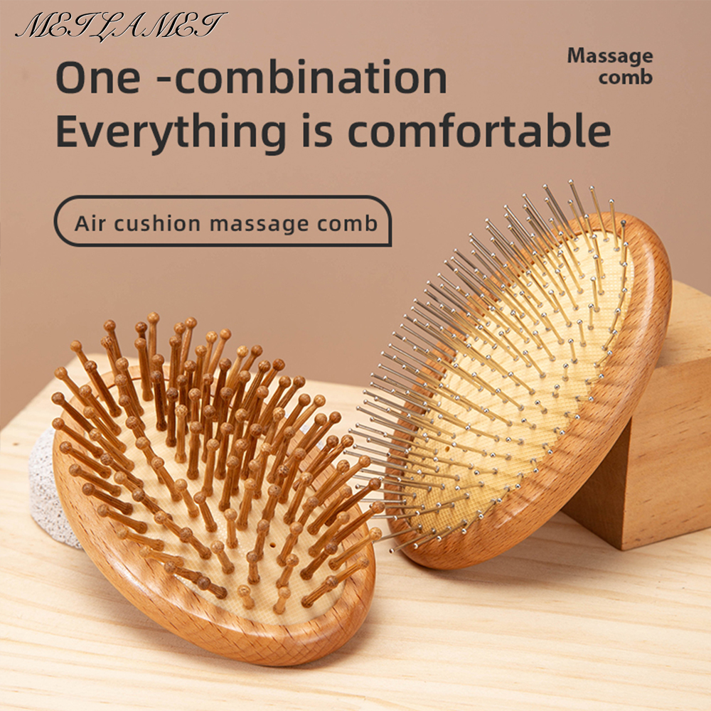 1pcs/2pcs Wood Comb Profession - Bamboo Hair Brush recensione e prezzo