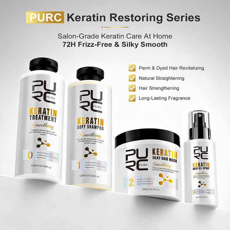 PURC Keratin Treatment Hair Ca - Hair Care Hair Mask recensione e prezzo