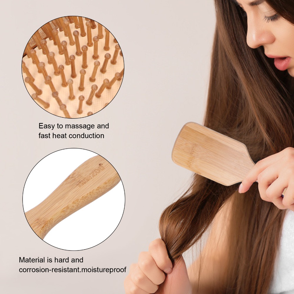 Gentle Bamboo Hairbrush Bamboo - Bamboo Hair Brush recensione e prezzo