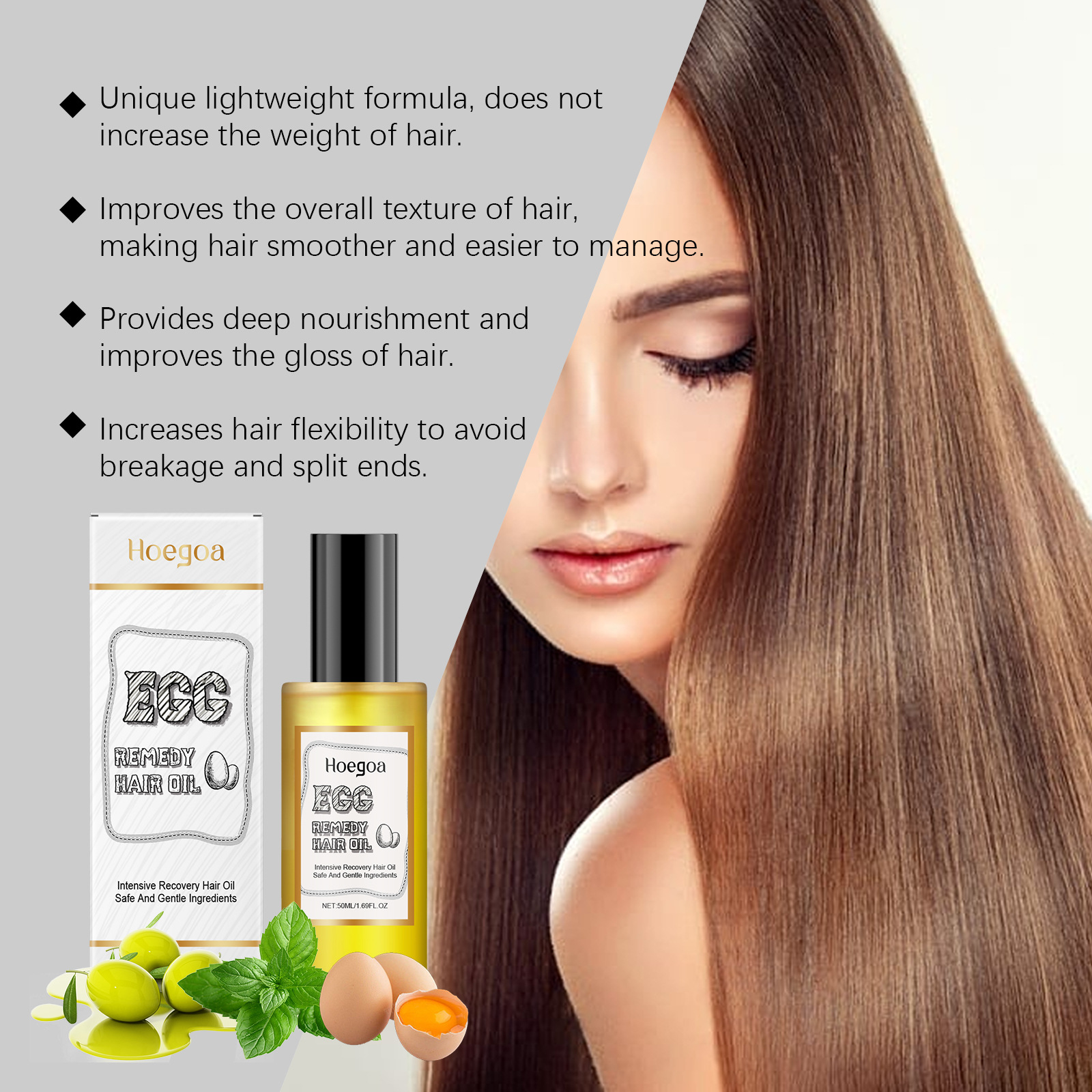 Egg Remedy Hair Oil Restore So - Hair Care Natural Products recensione e prezzo