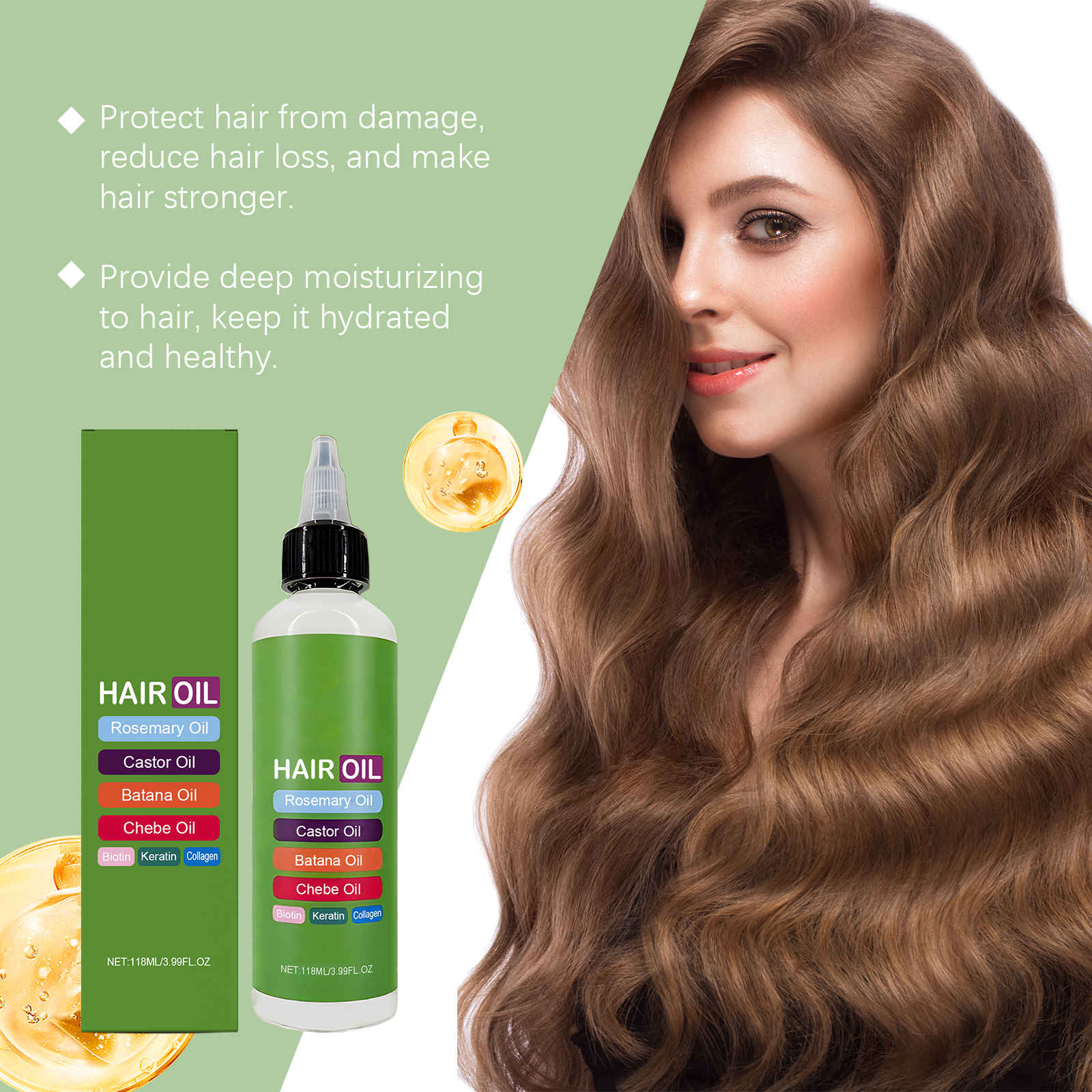 Anti Hair Loss Hair Oil Repair - Split End Repair Serum recensione e prezzo
