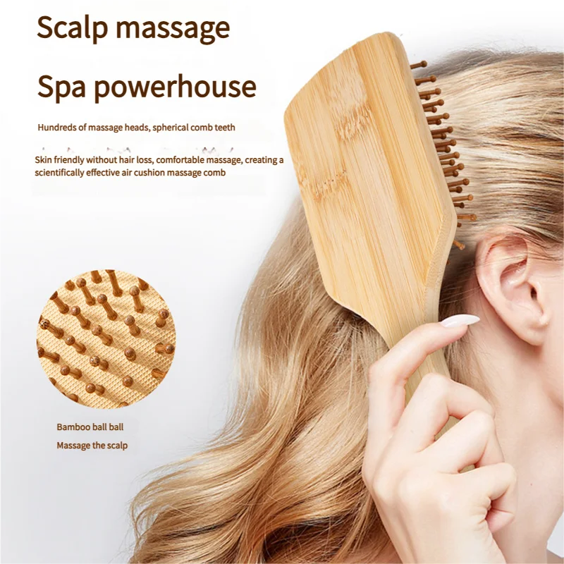 Bamboo Hair Brush Women Stylin - Bamboo Hair Brush recensione e prezzo