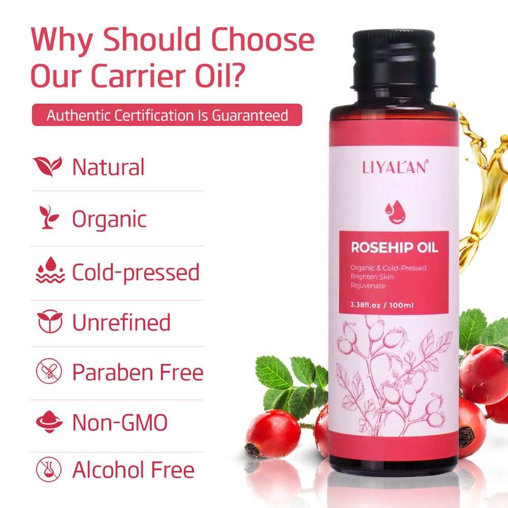 100ml Rosehip Oil Brighten Fir - Hair Care Essence Oil recensione e prezzo