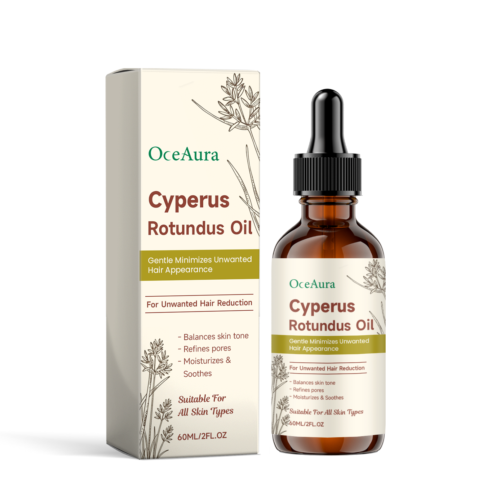 Cyperus Rotundus Hair Removal  - Hair Care Essence Oil recensione e prezzo