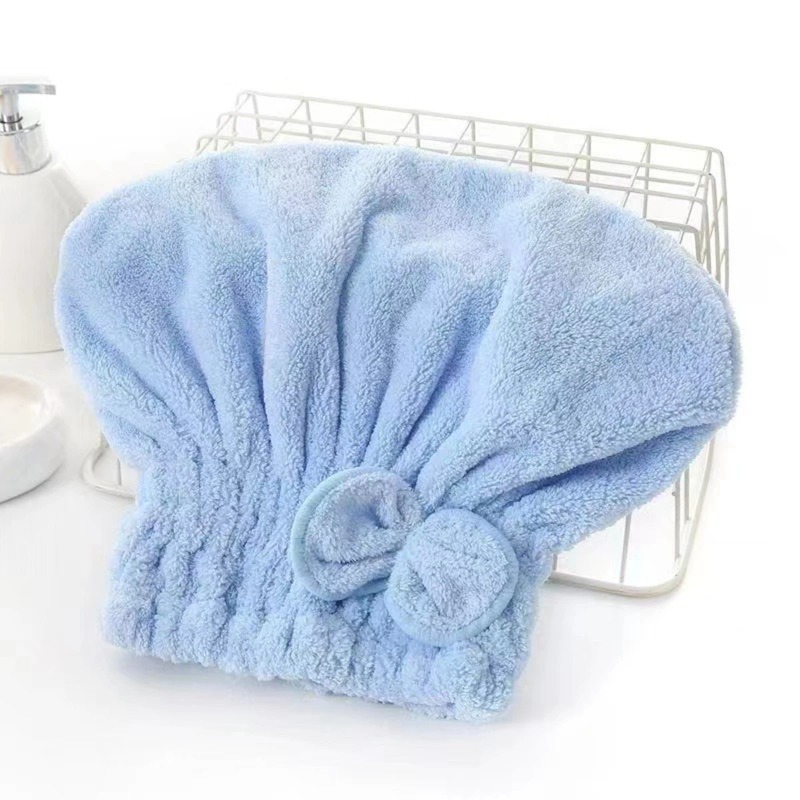 1Pc Microfiber Hair Turban wit - Hair Care For Curly Dry Hair recensione e prezzo