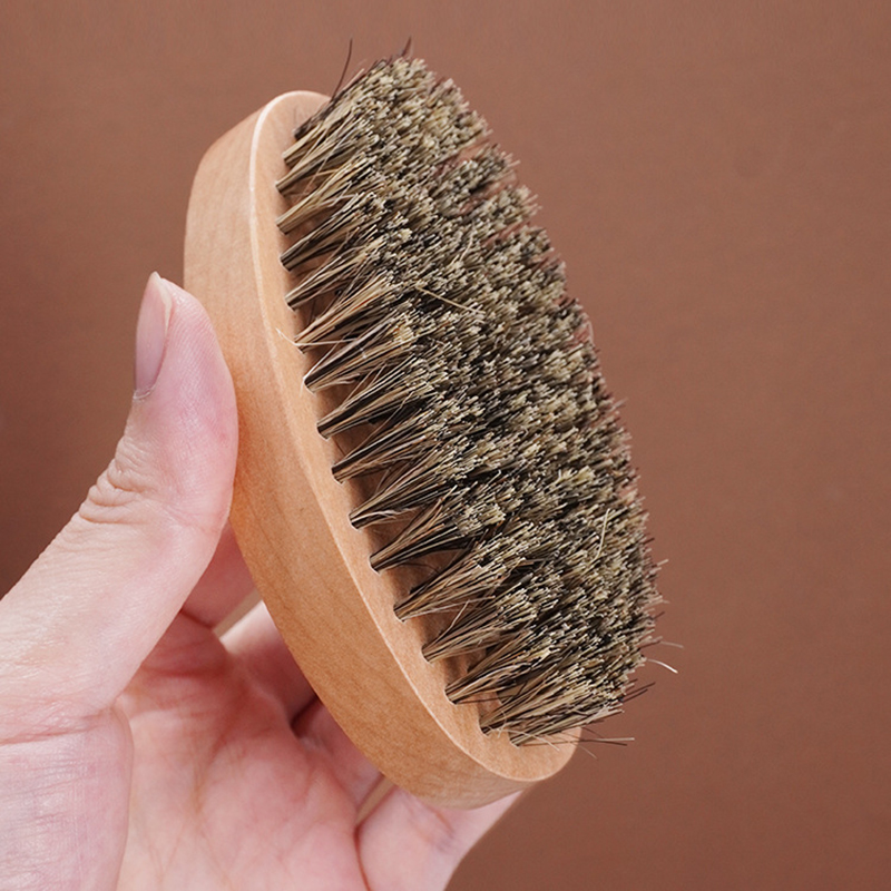 Natural Boar Bristle Beard Bru - Bamboo Hair Brush recensione e prezzo