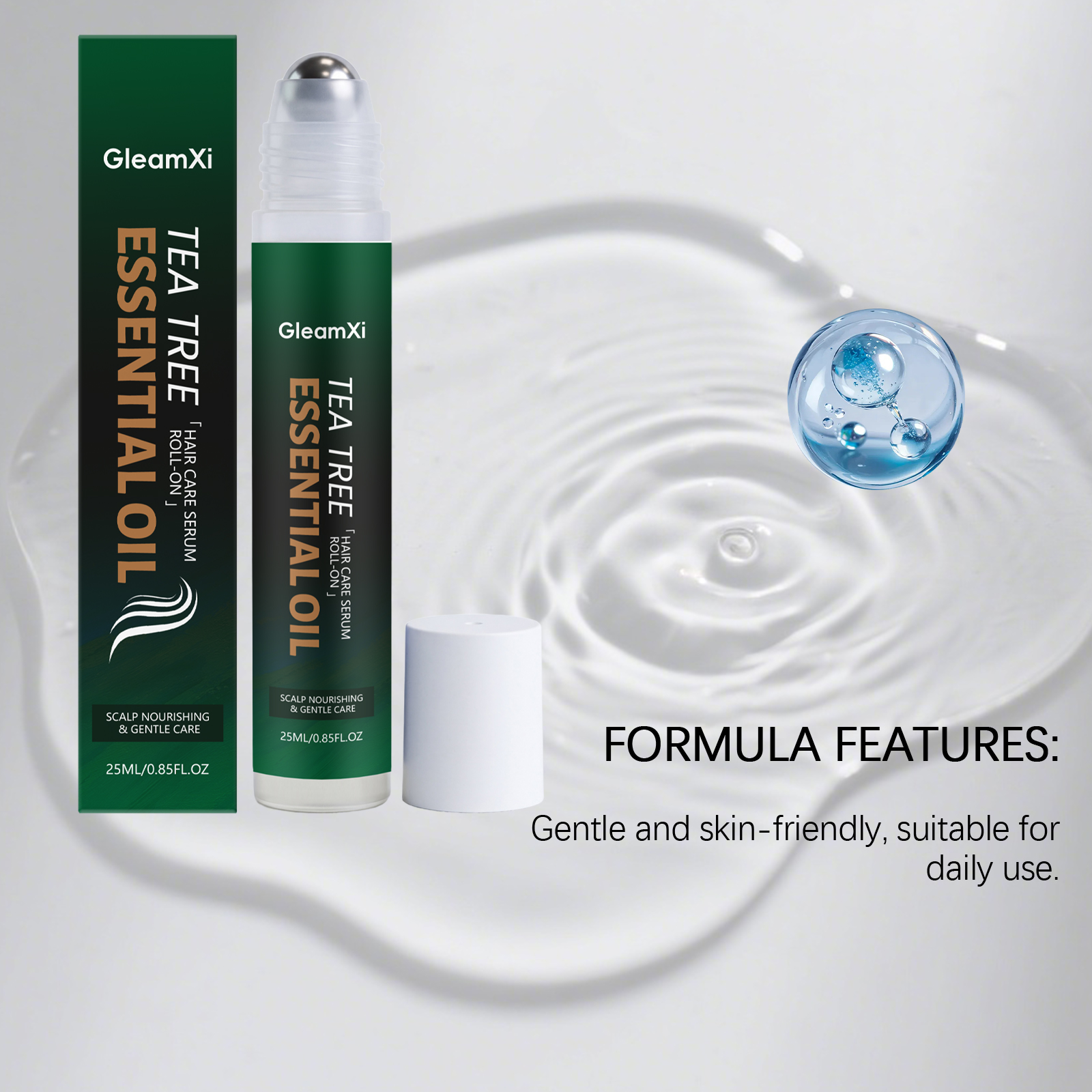 Tea Tree Hair Growth Roller Es - Split End Repair Serum recensione e prezzo