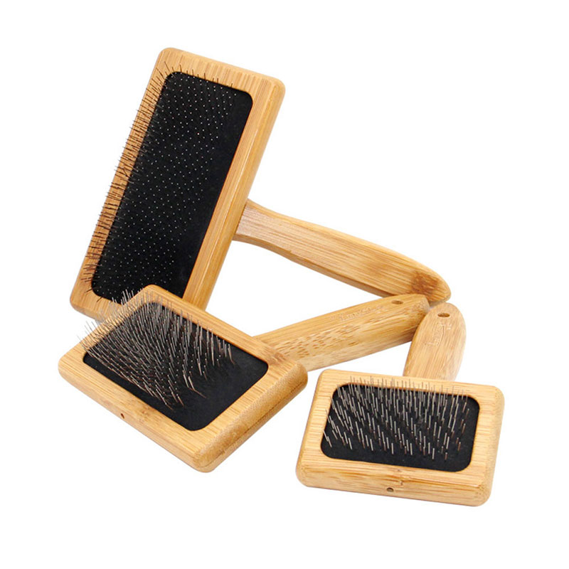 Pet Dog Brush Bamboo Comb Shed - Bamboo Hair Brush recensione e prezzo