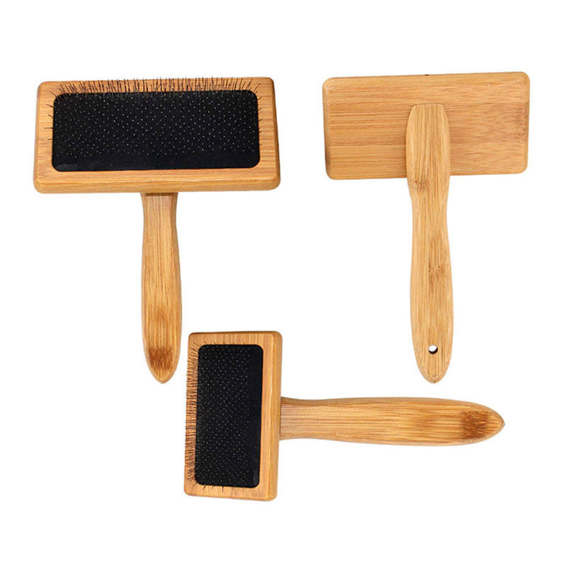 Pet Dog Brush Bamboo Comb Shed - Bamboo Hair Brush recensione e prezzo