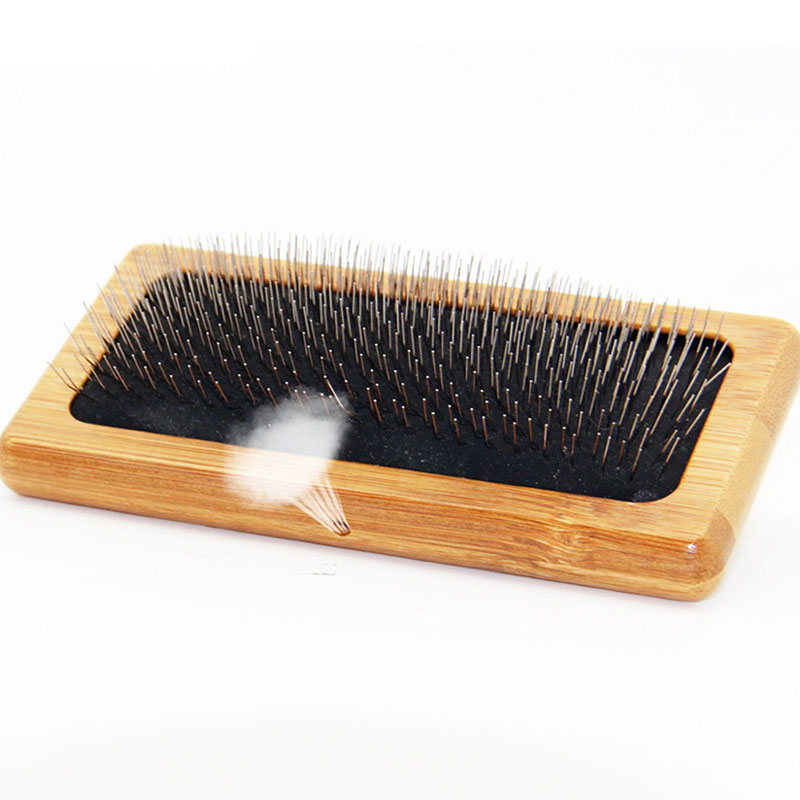 Pet Dog Brush Bamboo Comb Shed - Bamboo Hair Brush recensione e prezzo
